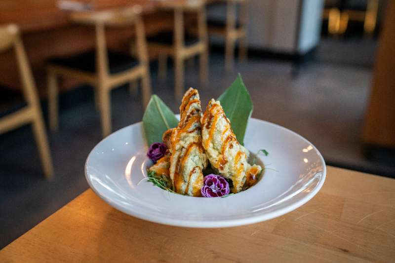 Vegan Stuffed Jalapeño Tempura