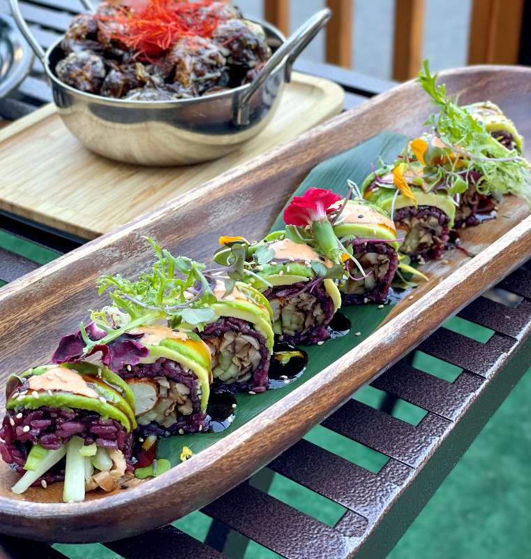 Vegan Caterpillar Roll